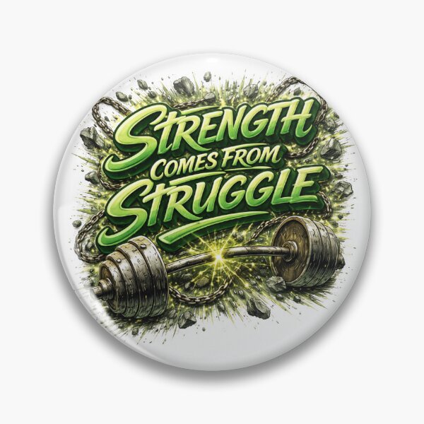 Item preview, Strength Comes From Struggle  designed and sold by Combat Skies.