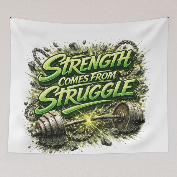 Item preview, Strength Comes From Struggle  designed and sold by Combat Skies.