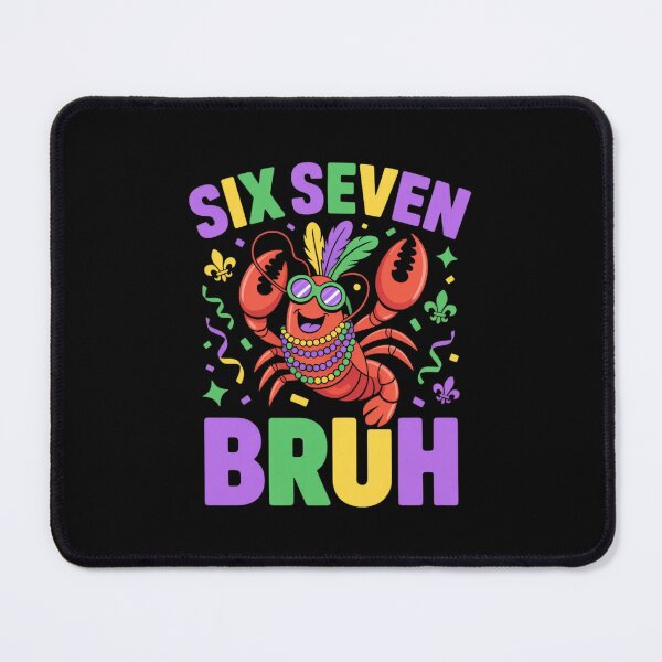 Item preview, Six Seven Mardi Gras Bruh Dabbing Crawfish Boys Girls Kids designed and sold by faridman.