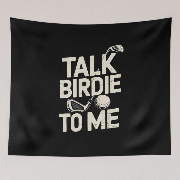 Item preview, Talk Birdie To Me -  Golf Player Pun Golfer designed and sold by MarryIsMonth.