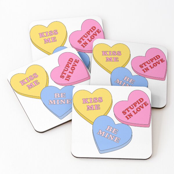 Item preview, KISS ME-BE MINE-STUPID IN LOVE designed and sold by Minimal_Designs.