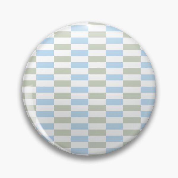 Item preview, Simple Geometric Grid Of Alternating Horizontal Bricks In Blue And Green  designed and sold by EliveraDesigns.