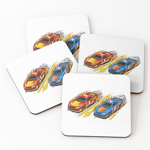 Item preview, Cool Sports Car Street Race Red Versus Blue designed and sold by AmazonArt.