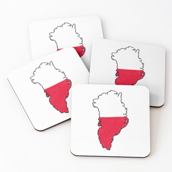 Item preview, Greenland Map designed and sold by NinniSilver.