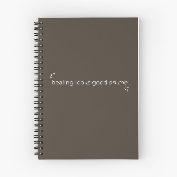 Item preview, healing looks good on me - Positive Healing Quote designed and sold by GentleBecoming.