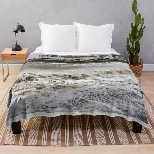 Item preview, Porthcawl Seafront, Storm Ingrid designed and sold by VnGphoto.