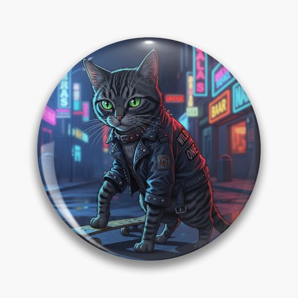 Item preview, Rebel Cat No Explanations designed and sold by PetJoyPrintsCO.