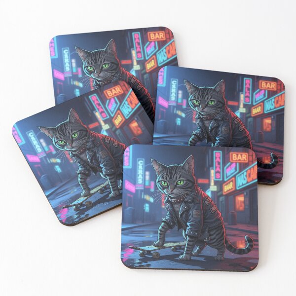 Item preview, Rebel Cat No Explanations designed and sold by PetJoyPrintsCO.