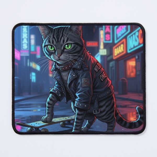 Item preview, Rebel Cat No Explanations designed and sold by PetJoyPrintsCO.