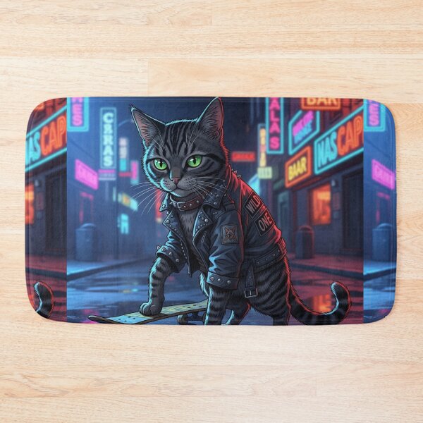 Item preview, Rebel Cat No Explanations designed and sold by PetJoyPrintsCO.