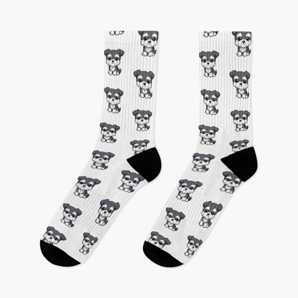 Item preview, Schnauzer, Cute Dog, Kawaii Chibi Design designed and sold by shadow-bloom.