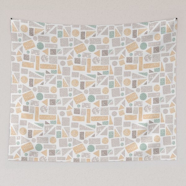 Item preview, Abstract geometric shapes pattern. designed and sold by Aleksse.