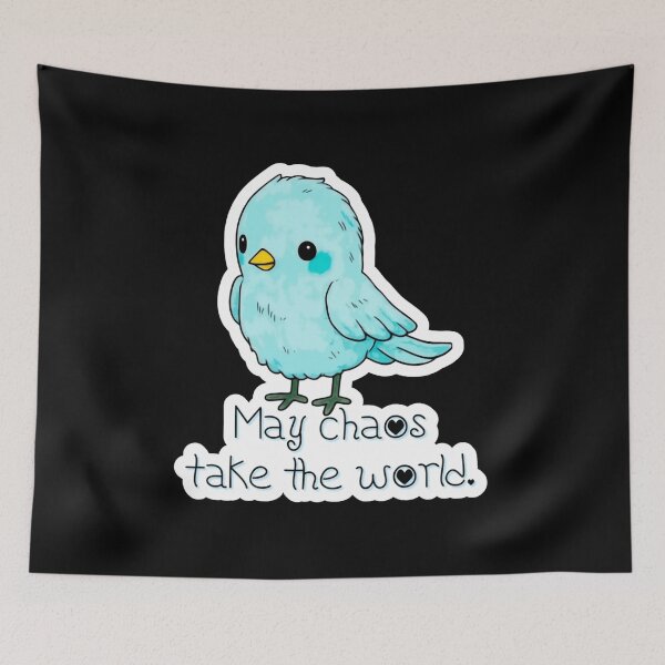 Item preview, Ruffle Darkwing - May chaos take the world. designed and sold by Newdlebobs.