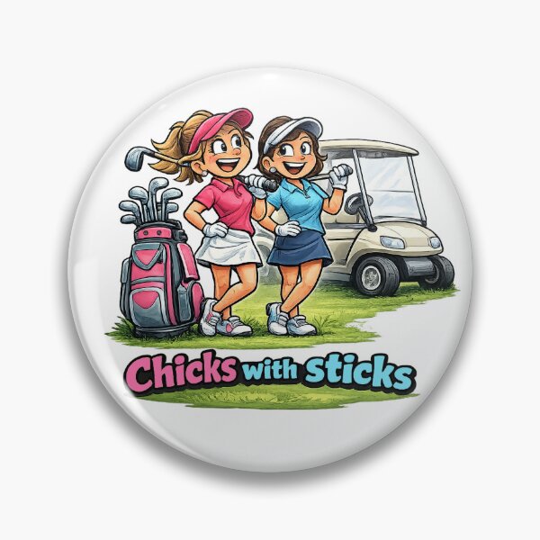 Item preview, Best Friends Women Golfers Chicks With Sticks designed and sold by SapphireKunai.