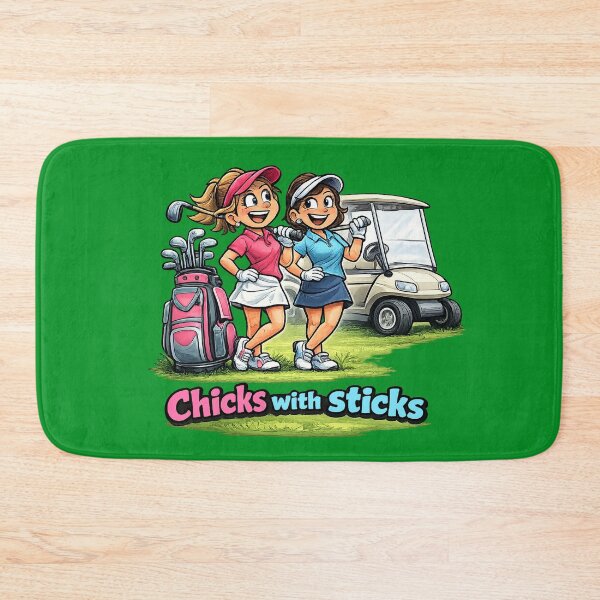 Item preview, Best Friends Women Golfers Chicks With Sticks designed and sold by SapphireKunai.