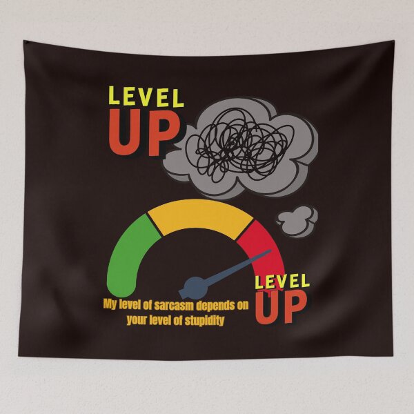 Item preview, My level of sarcasm depends on your lever of stupidity designed and sold by Aquarius-club.