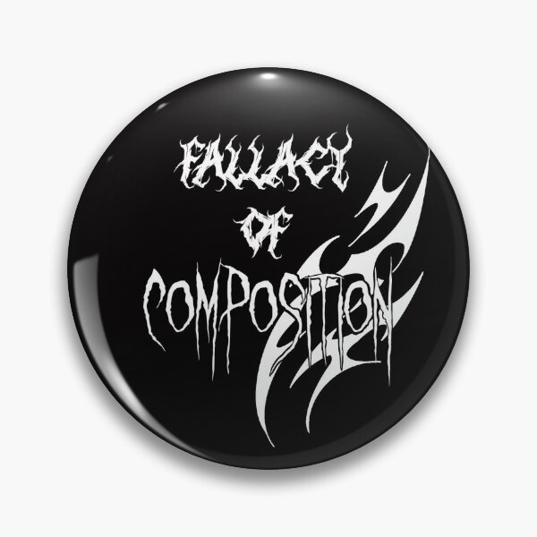 Item preview, fallacy of composition + logo  designed and sold by Fallacy-Band.