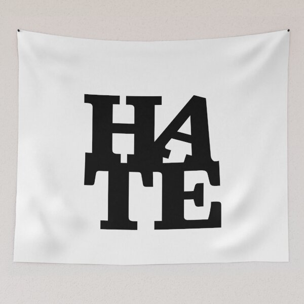Item preview, HATE - VINTAGE ART designed and sold by Mclickster.