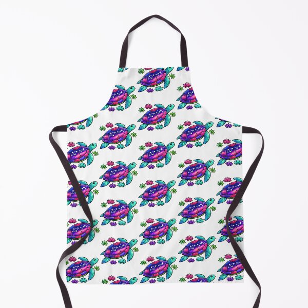 Item preview, Stained Glass Constellation Sea Turtle with Floating Lotus Motifs designed and sold by zoughlal.