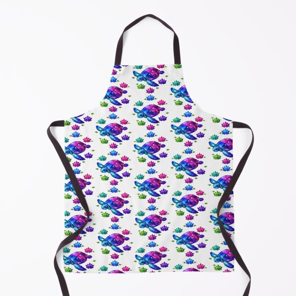 Item preview, Low Poly Galaxy Shell Sea Turtle with Geometric Lotus Frame designed and sold by zoughlal.