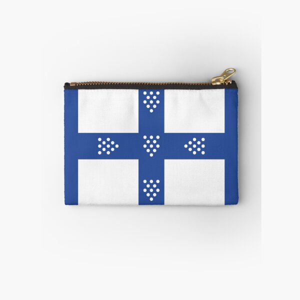 Item preview, Reconquista Era Portuguese Banner | Medieval Portugal Flag (Blue Cross Quinas) designed and sold by Based History.