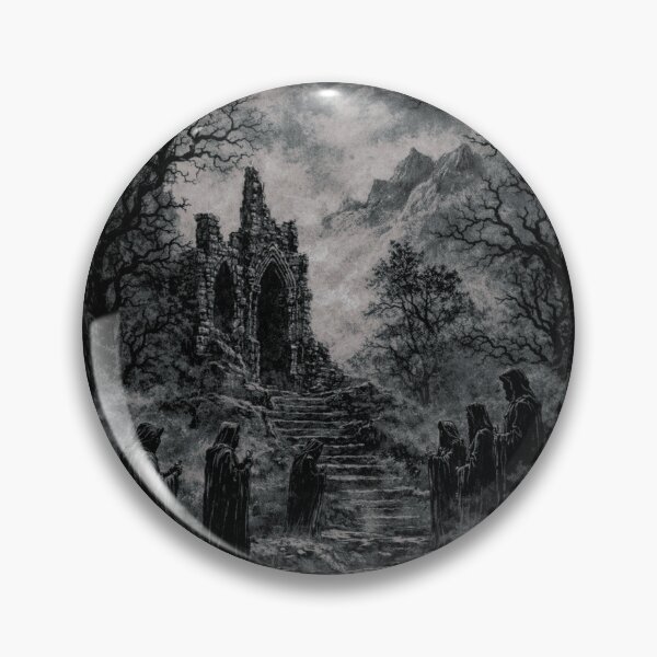 Item preview, Monks Amongst Ruins designed and sold by Dungeon-Shop.