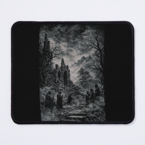 Item preview, Monks Amongst Ruins designed and sold by Dungeon-Shop.