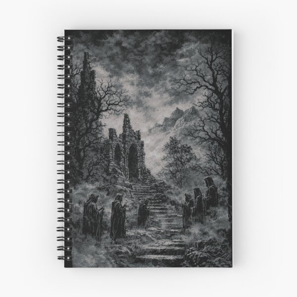 Item preview, Monks Amongst Ruins designed and sold by Dungeon-Shop.