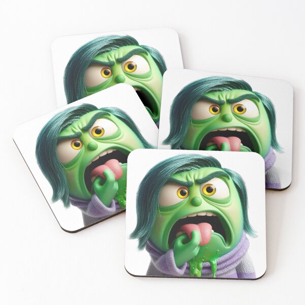 Item preview, Funny Gross Out Face - Sassy Green Monster Expression designed and sold by mariavictoriamz.