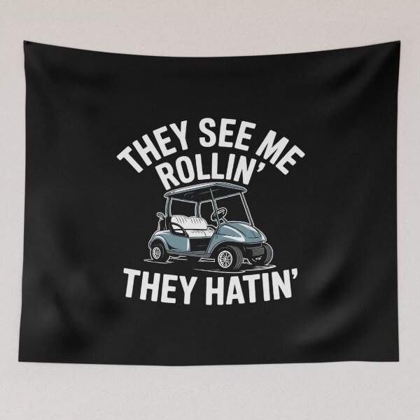 Item preview, They See Me Rollin They Hatin Golfers designed and sold by MarryIsMonth.