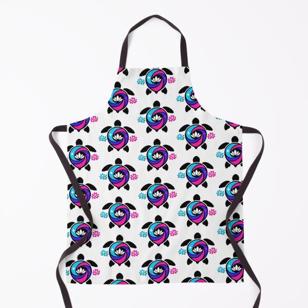 Item preview, Minimal Cosmic Sea Turtle Silhouette with Lotus Emblem designed and sold by zoughlal.