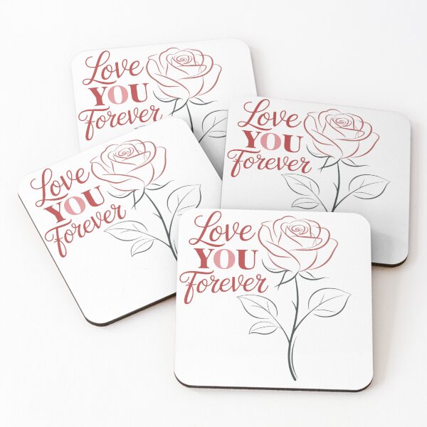 Item preview, Valentine’s Day Love You Forever designed and sold by MajdoArt.