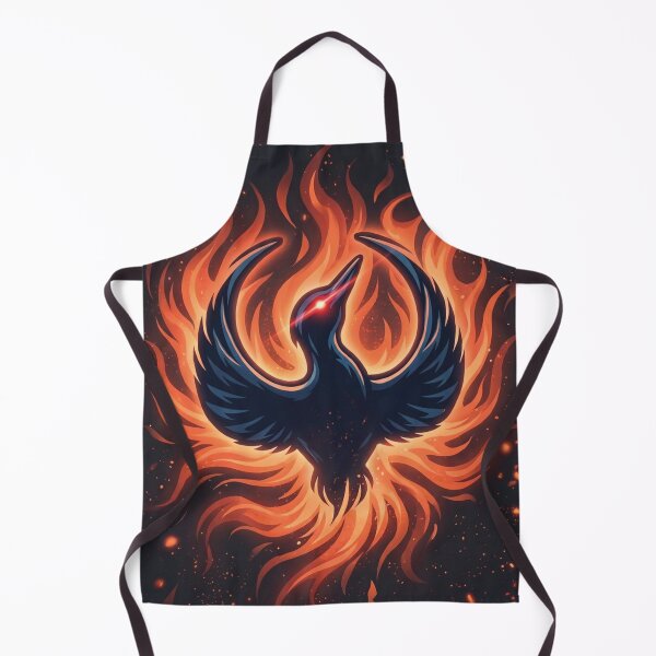 Item preview, Fiery Rebel Loon Phoenix Mascot Rising Art designed and sold by DGtaLrtcom.