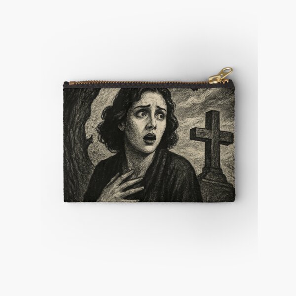 Item preview, Póster de película de terror vintage La Tumba de 1929 designed and sold by MarTomDub.