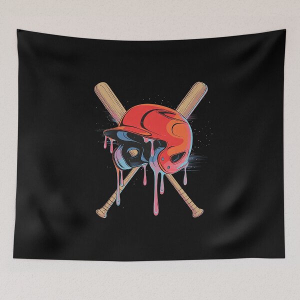Item preview, Drip Boys Ice Cream Drip Youth Bats Helmet Drip designed and sold by AquaKiev.