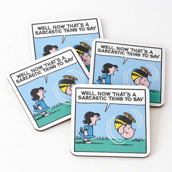 Item preview, Well, Now That’s a Sarcastic Thing to Say – Vintage Comic Strip Pop Art Parody designed and sold by wmxdesign.