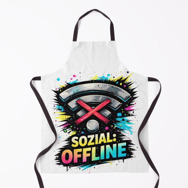 Item preview, Social: Offline – Digital Detox Statement Design with Humor, Funny Gift designed and sold by FrenchieFever.