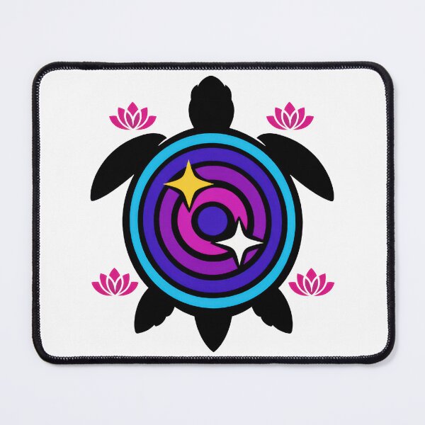 Item preview, Concentric Ripple Shell Sea Turtle with Optical Motion designed and sold by zoughlal.