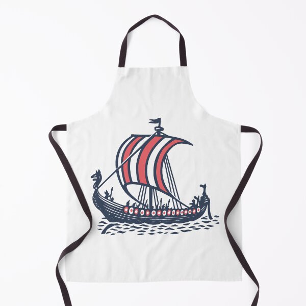 Item preview, Minimalist Norse Viking Longship | Sailing Vikings Simple Illustration designed and sold by Based History.