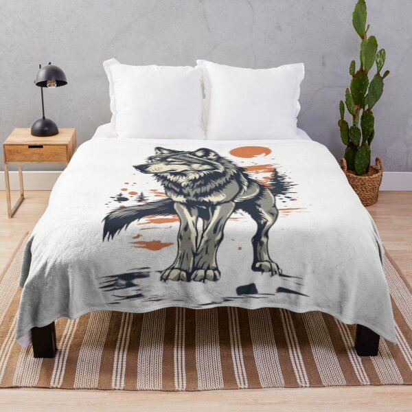 Item preview, Wolf Vintage 90s Graphic Style designed and sold by Ditstyle.