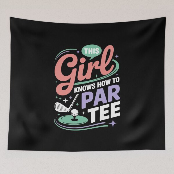 Artikelvorschau, Dieses Mädchen weiß, wie man Par spielt. Tee Golf lässt Frauen Par spielen. entworfen und verkauft von MarryIsMonth.
