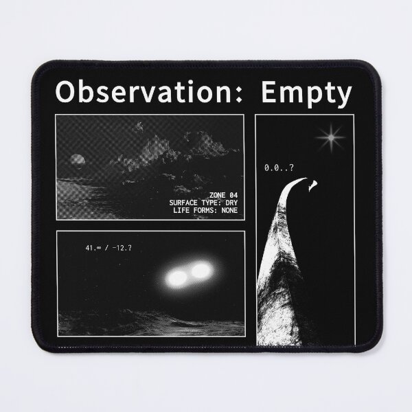 Item preview, Observation: Empty — Surreal Desert & Alien Landscape Art designed and sold by pollysann.