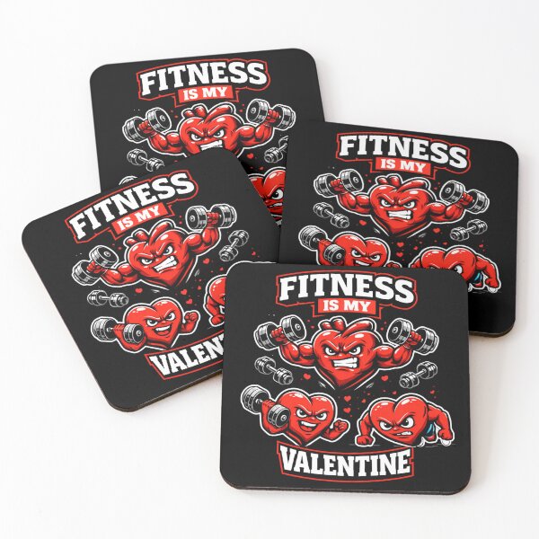 Item preview, Fitness Is My Valentine designed and sold by Shanker-studio.