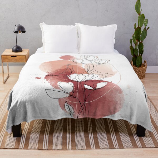 Item preview, Abstract Female Figure doing yoga with Flowers designed and sold by lautir.
