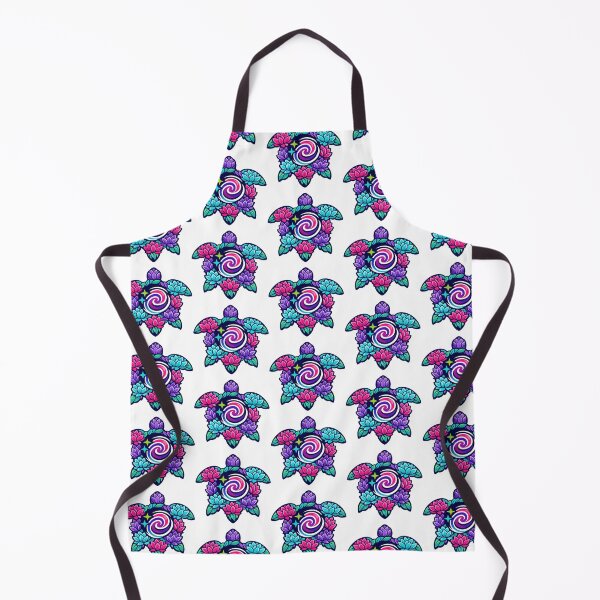 Item preview, Botanical Silhouette Sea Turtle with Cosmic Swirl Emblem designed and sold by zoughlal.