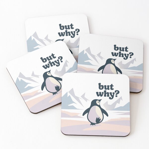 Item preview, Nihilist Penguin,But Why designed and sold by Meryem Mamouni.