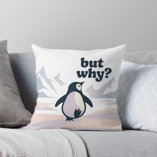 Item preview, Nihilist Penguin,But Why designed and sold by Meryem Mamouni.