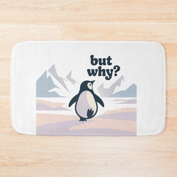 Item preview, Nihilist Penguin,But Why designed and sold by Meryem Mamouni.