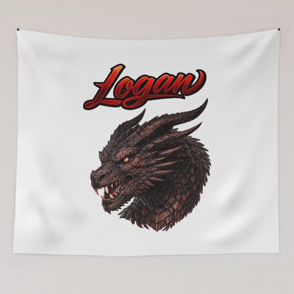 Item preview, Logan Dragon Zodiac — Power and Wisdom of the Chinese Dragon designed and sold by AlexLineArt.