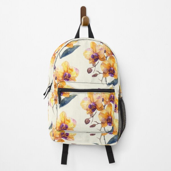 Item preview, Gentle beauty, yellow orchid with purple contrast designed and sold by LiskoDesign.
